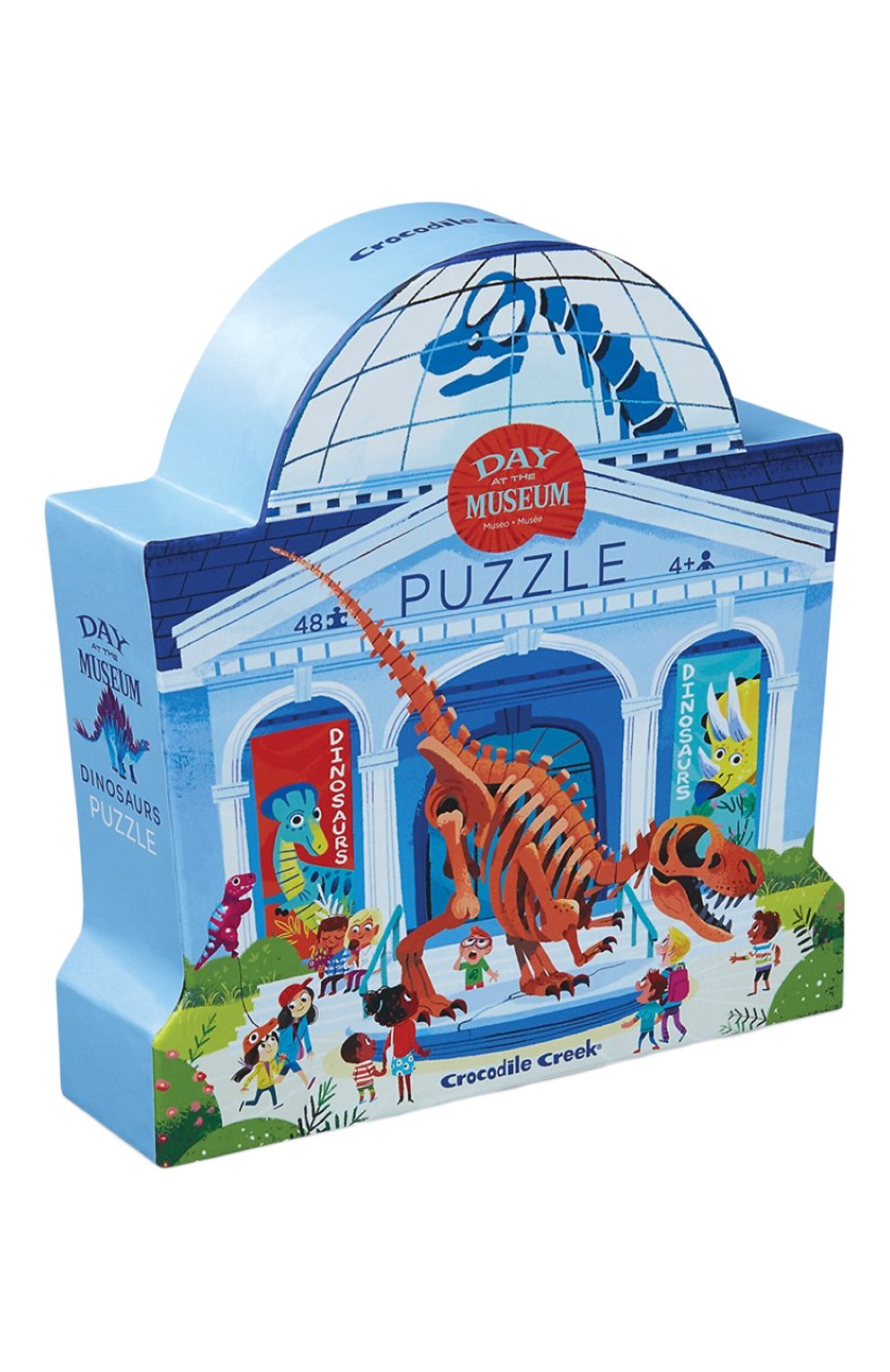 Пазл день в музее динозавр 48 деталей CROCODILE CREEK, арт. 40631, фото 2