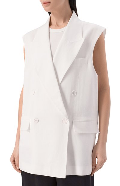 Жилет изо льна и вискозы HINNOMINATE, арт. HMABW02626, фото 3