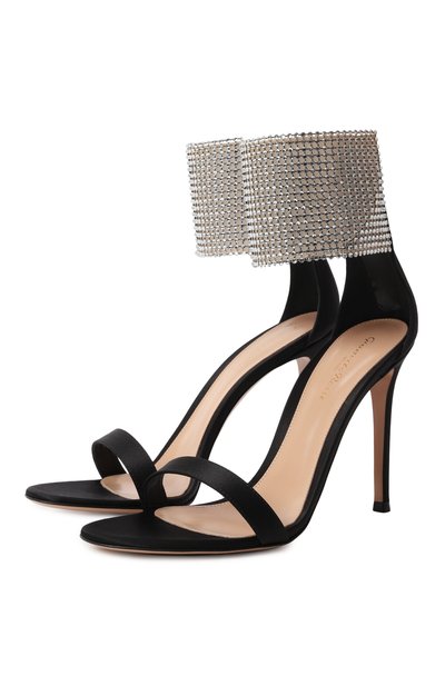 Женские текстильные босоножки adore 105 GIANVITO ROSSI, арт. G61502.15RIC.RCYNCRY