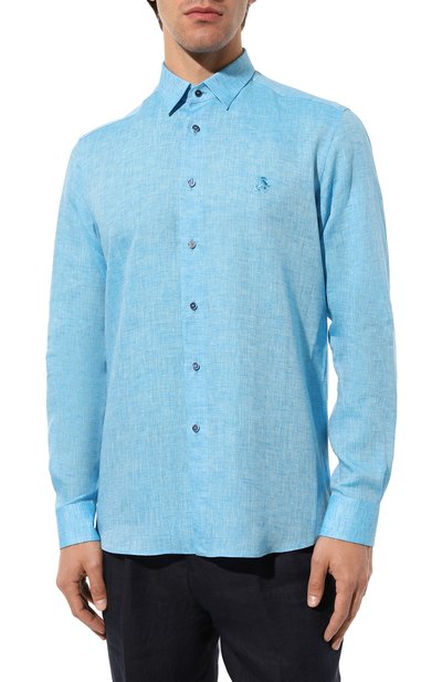 Льняная рубашка ZILLI, арт. MFZ-13091-352230/0002, фото 3