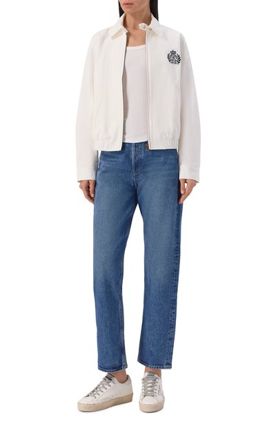Хлопковый бомбер SPORTY AND RICH, арт. 0W02876243WH37, фото 2