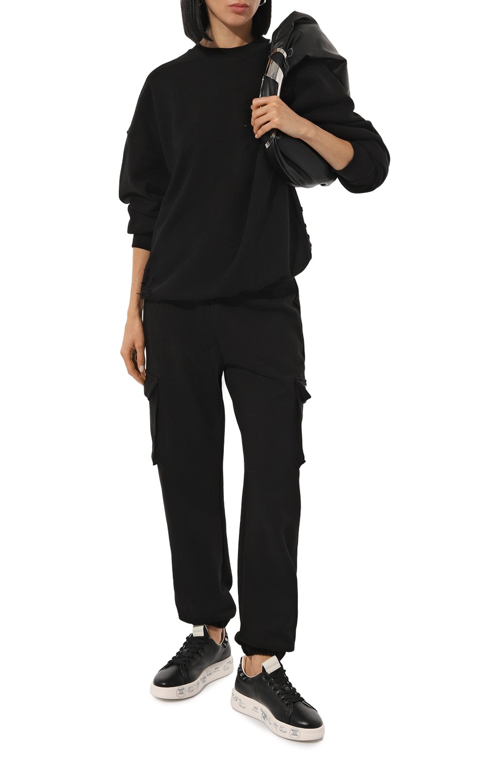 Хлопковые джоггеры COMME DES FUCKDOWN, арт. CFABW01012, фото 2