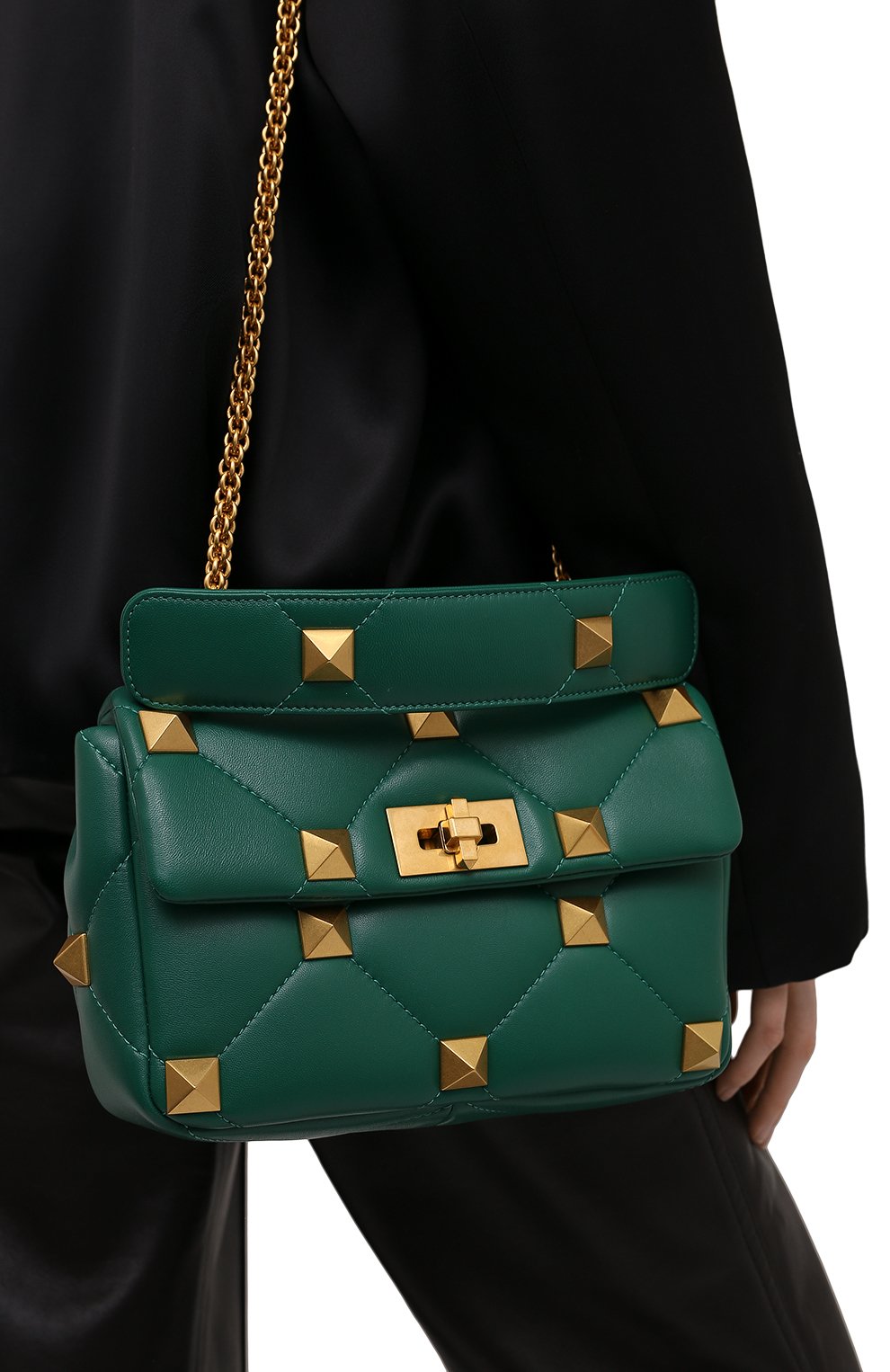 Сумка roman stud medium VALENTINO, арт. XW2B0I82/BSF, фото 6