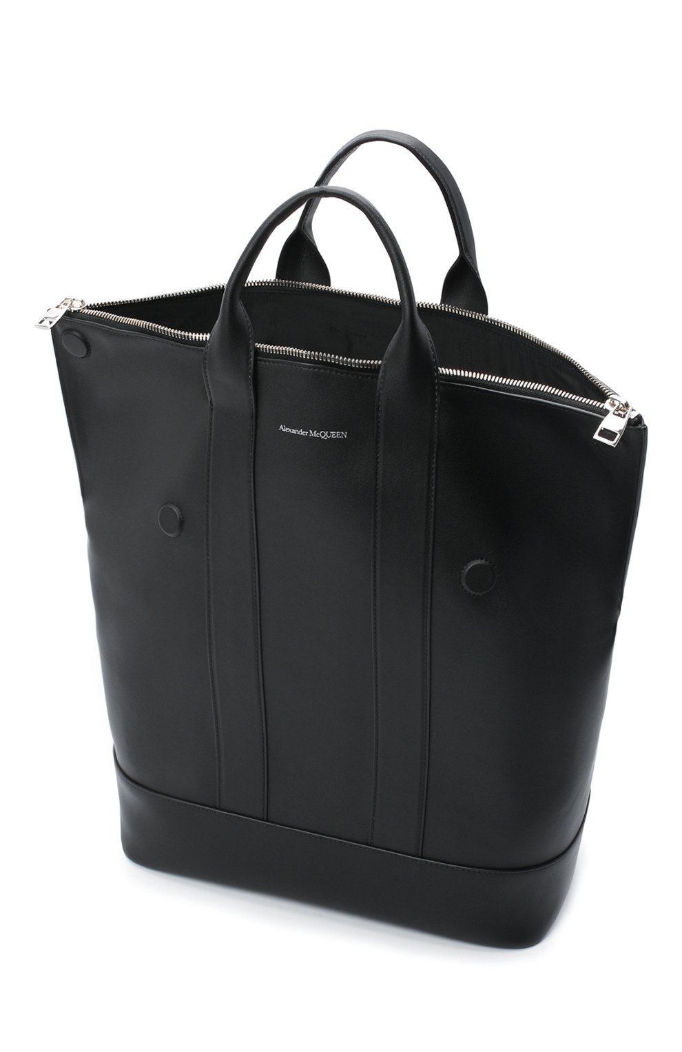 Кожаный рюкзак ALEXANDER MCQUEEN черного цвета по цене 195500 руб., арт. 548663/1C0GN, фото 4 Кожаный рюкзак ALEXANDER MCQUEEN, арт. 548663/1C0GN, фото 4