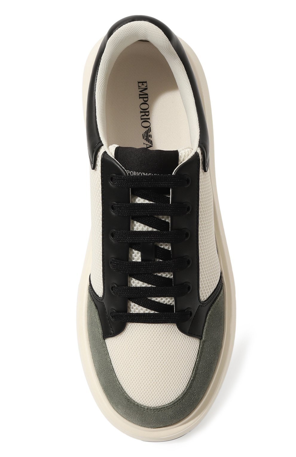 Комбинированные кеды EMPORIO ARMANI, арт. X4X633/XN885, фото 6