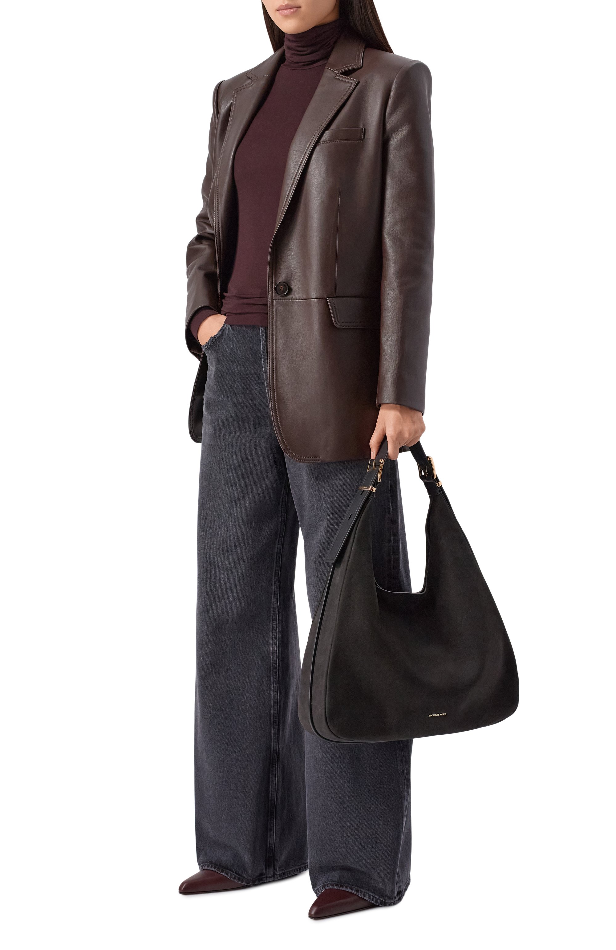 Сумка nolita large MICHAEL MICHAEL KORS черного цвета по цене 51300 руб., арт. 30F4GY5H3T, фото 7 Сумка nolita large MICHAEL MICHAEL KORS, арт. 30F4GY5H3T, фото 7