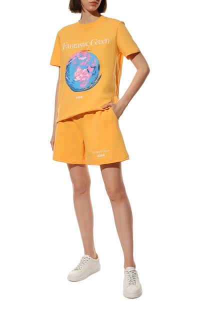 Хлопковые шорты MSGM, арт. 3241MDB92 227289, фото 2
