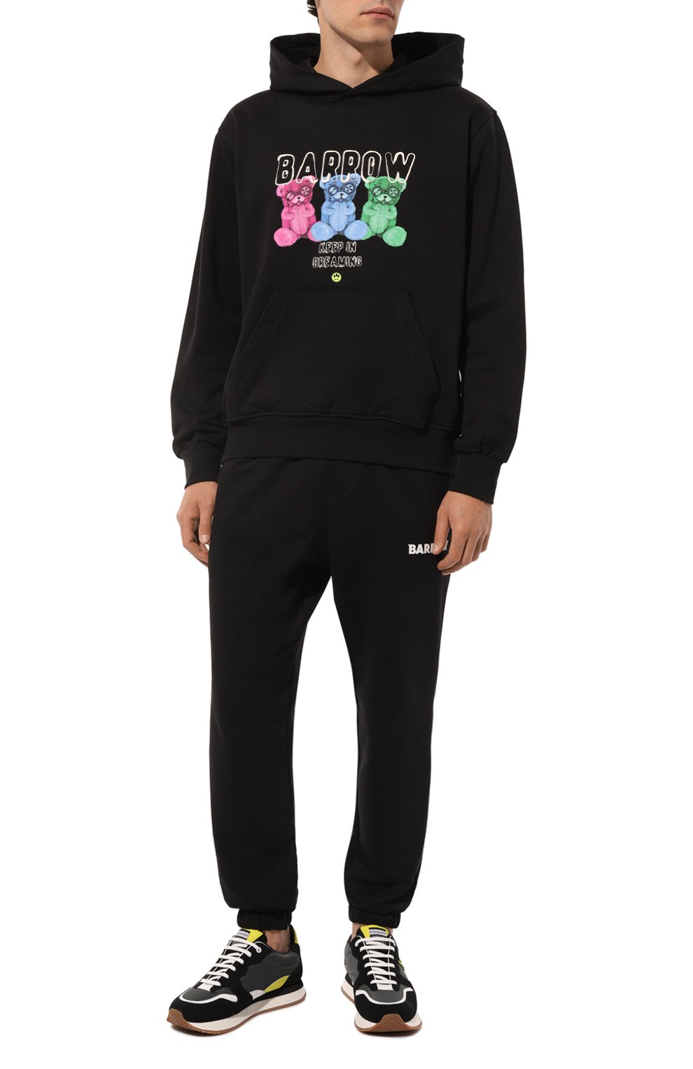 Хлопковое худи BARROW, арт. F4BWMAHS041, фото 2