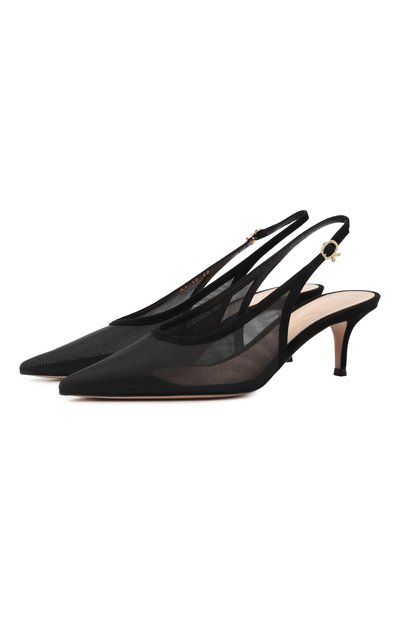 Женские комбинированные туфли robbie 55 GIANVITO ROSSI, арт. G95587.55RIC.0XCNENE