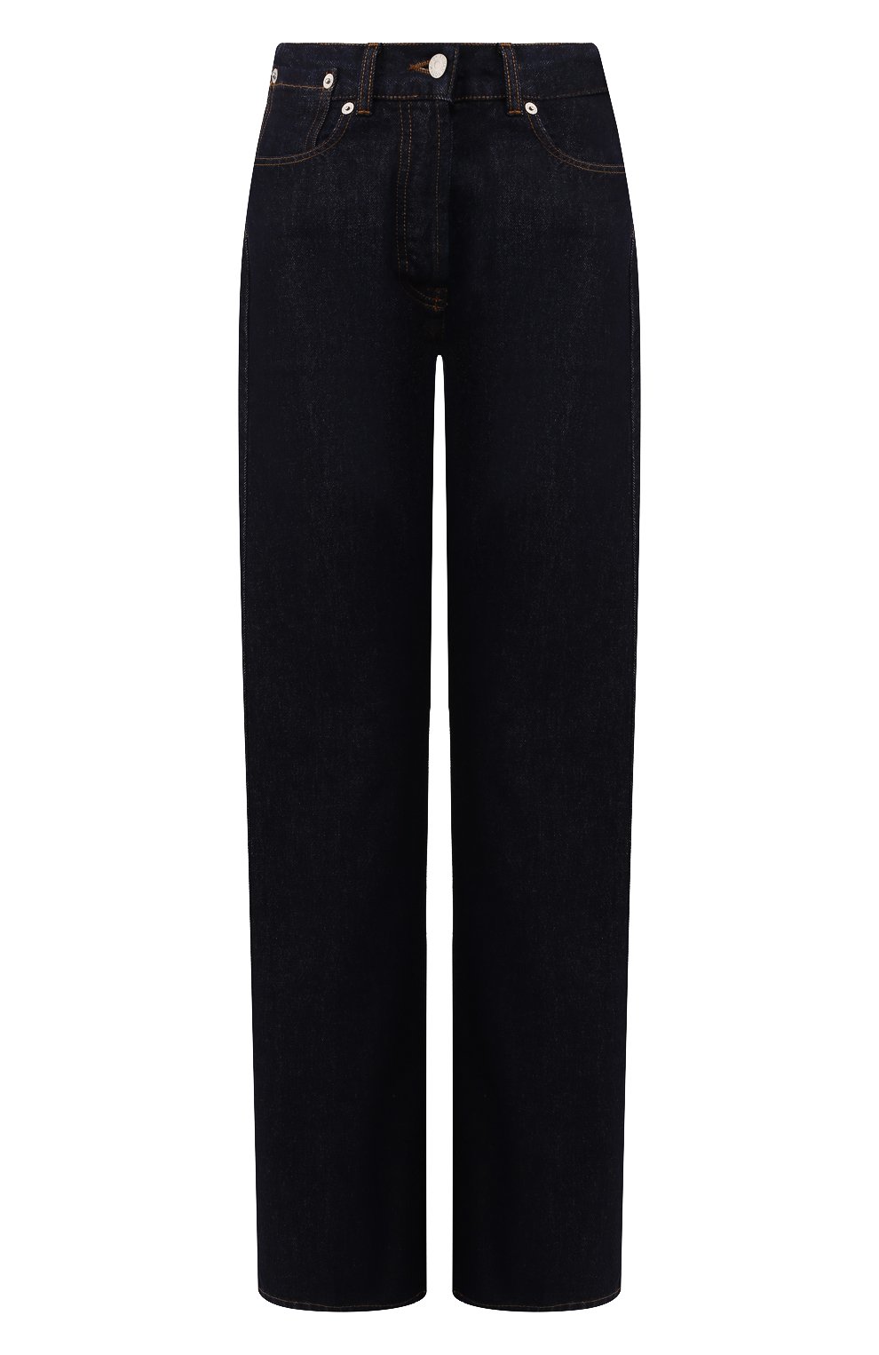 Джинсы DRIES VAN NOTEN синего цвета по цене 19450 руб., арт. 192-12415-8393, фото 1 Джинсы DRIES VAN NOTEN, арт. 192-12415-8393, фото 1