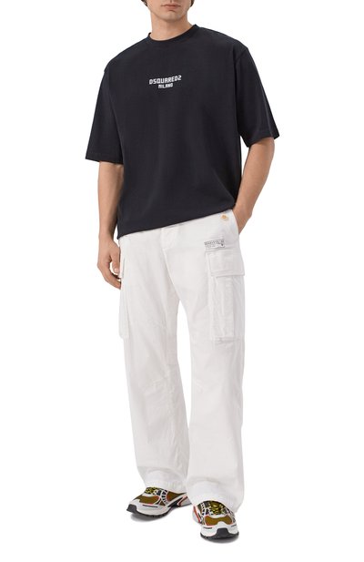 Хлопковые брюки-карго DSQUARED2, арт. S74KB1115/S35175, фото 2