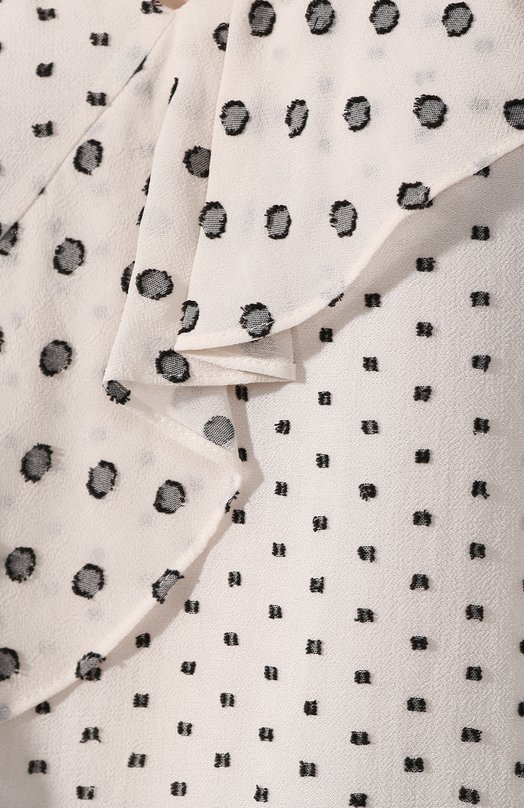 Топ из вискозы Diane Von Furstenberg Чёрный, белый, фото 5