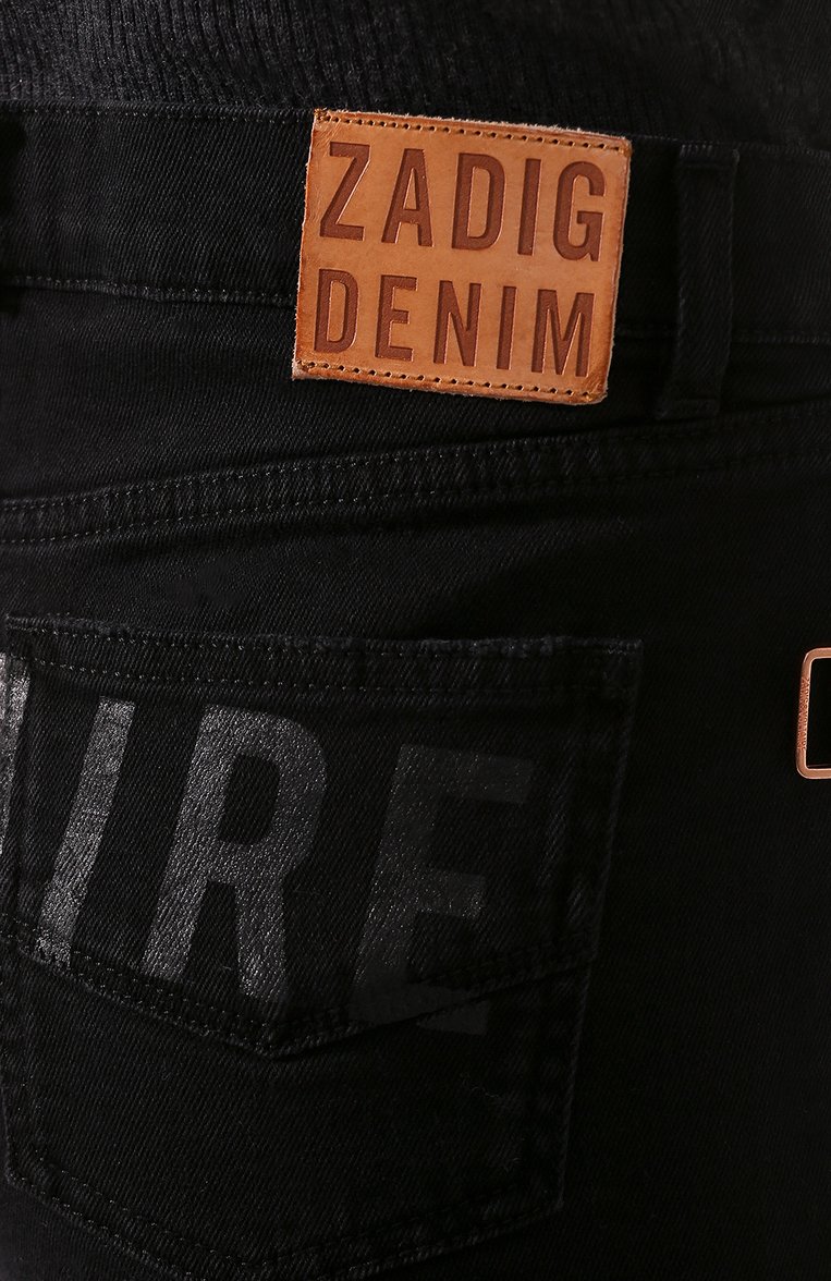 Джинсовые шорты ZADIG AND VOLTAIRE, арт. SJCT3301F, фото 5