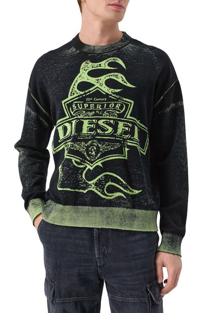 Хл�опковый джемпер DIESEL, арт. A17507/0TKAU, фото 3