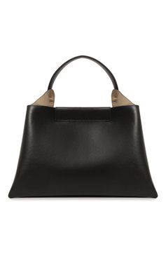 Женская сумка elieze medium REE PROJECTS черного цвета, арт. AW22/ELIEZMED1SC | Фото 6 (Ремень/цепочка: На ремешке; Материал: Натуральная кожа; Сумки-технические: Сумки top-handle; Размер: medium; Драгоценные камни: Проставлено; Материал сплава: Проставлено)