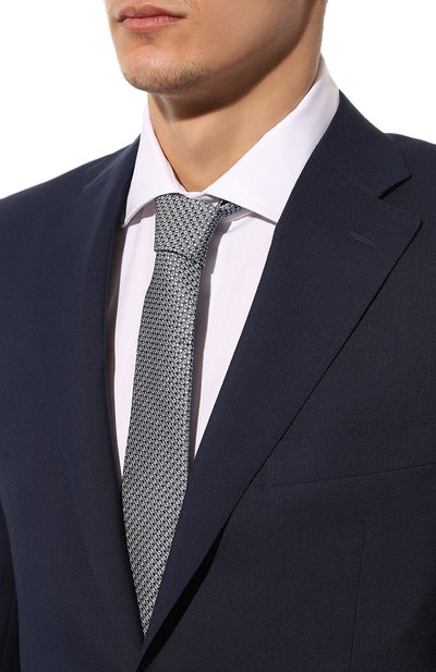 Галстук из шелка и хлопка VAN LAACK, арт. LER0Y/K04179, фото 2