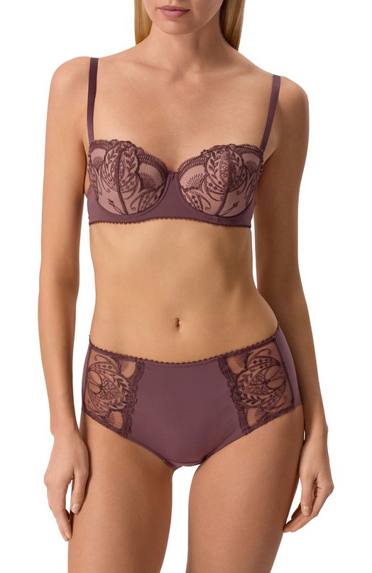 Трусы-слипы с завышенной талией Maison Lejaby 250264 Фиолетовый  250264 Фото 2