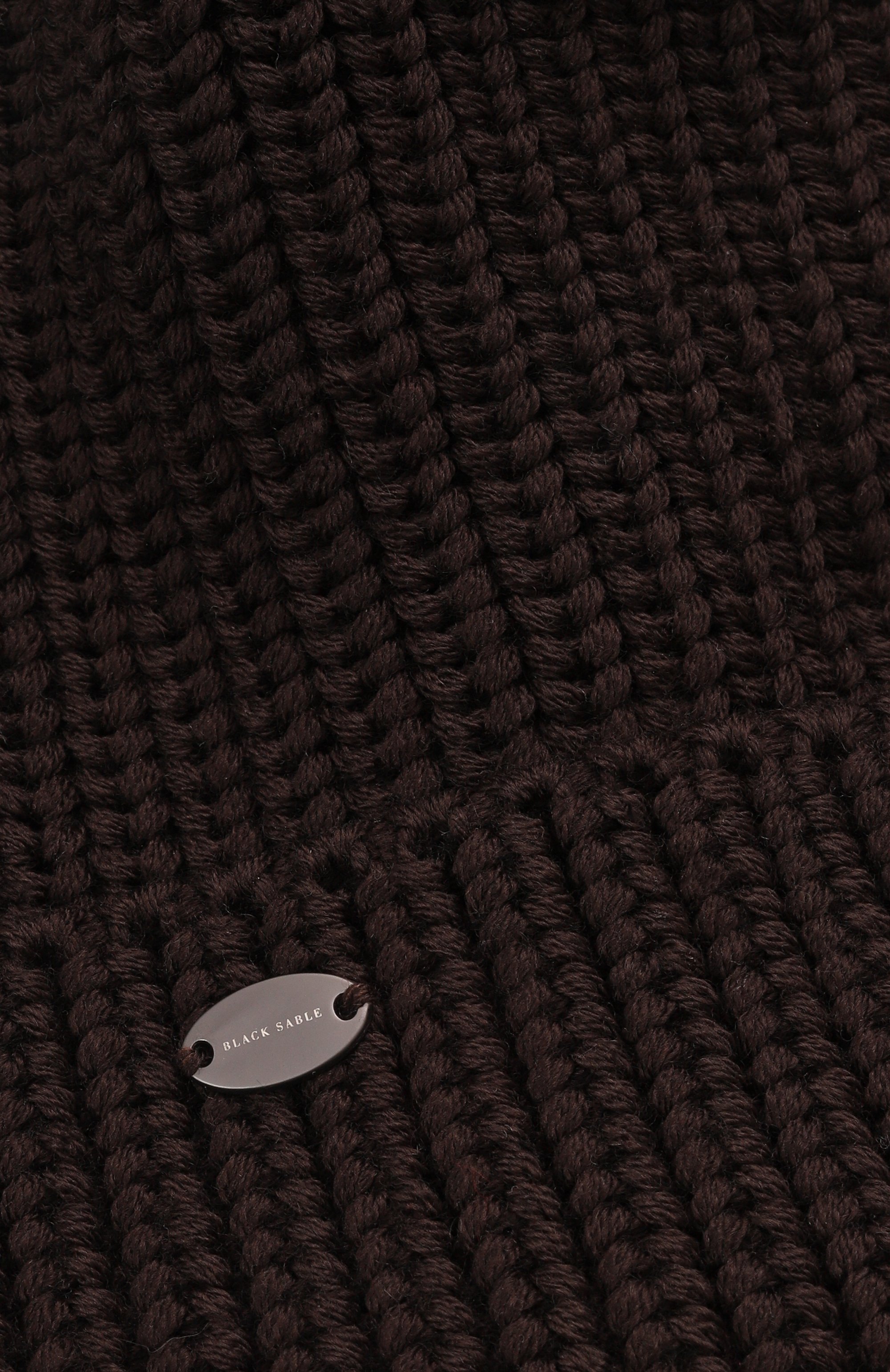 Шерстяная шапка с отделкой из соболя BLACK SABLE, арт. BS-47CC10, фото 4