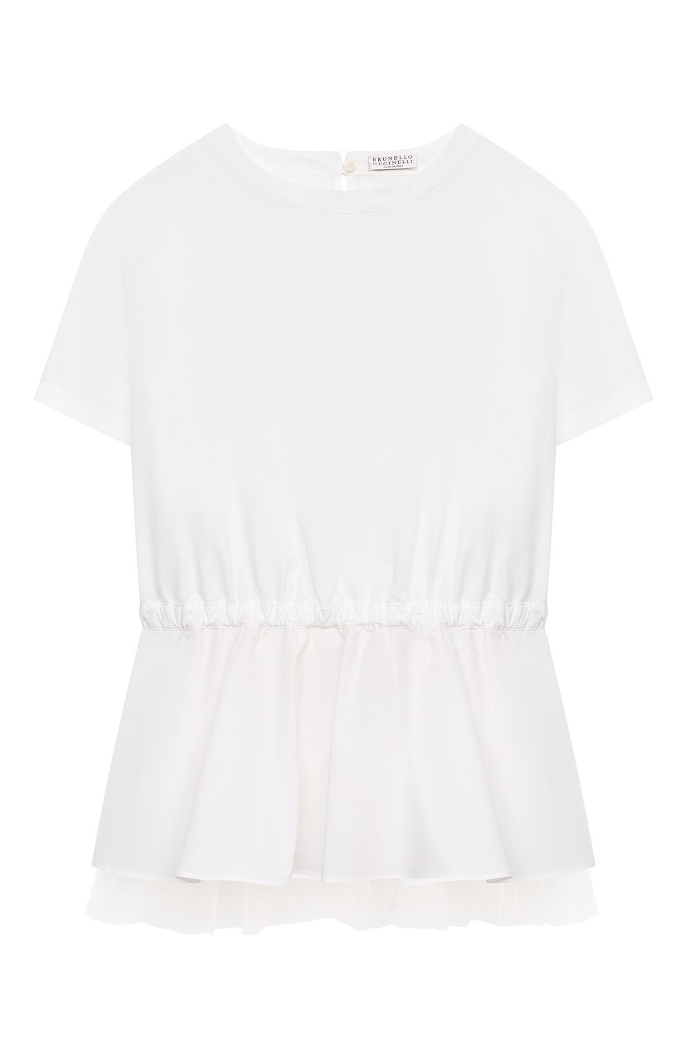 Хлопковый топ BRUNELLO CUCINELLI, арт. BH127T008C, фото 1