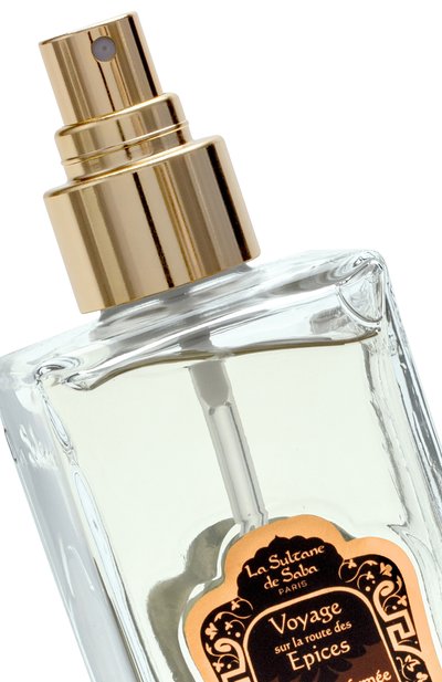 Парфюмированный увлажняющий спрей для тела "амбра, ваниль и пачули" (200ml) LA SULTANE DE SABA бесцветного цвета по цене 10300 руб., арт. 3700448601599, фото 3 Парфюмированный увлажняющий спрей для тела "амбра, ваниль и пачули" (200ml) LA SULTANE DE SABA, арт. 3700448601599, фото 3