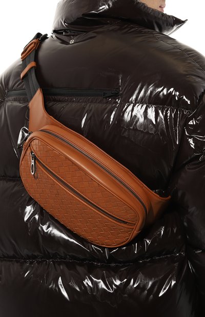 Кожаная поясная сумка  BOTTEGA VENETA, арт. 520452/V465X, фото 2