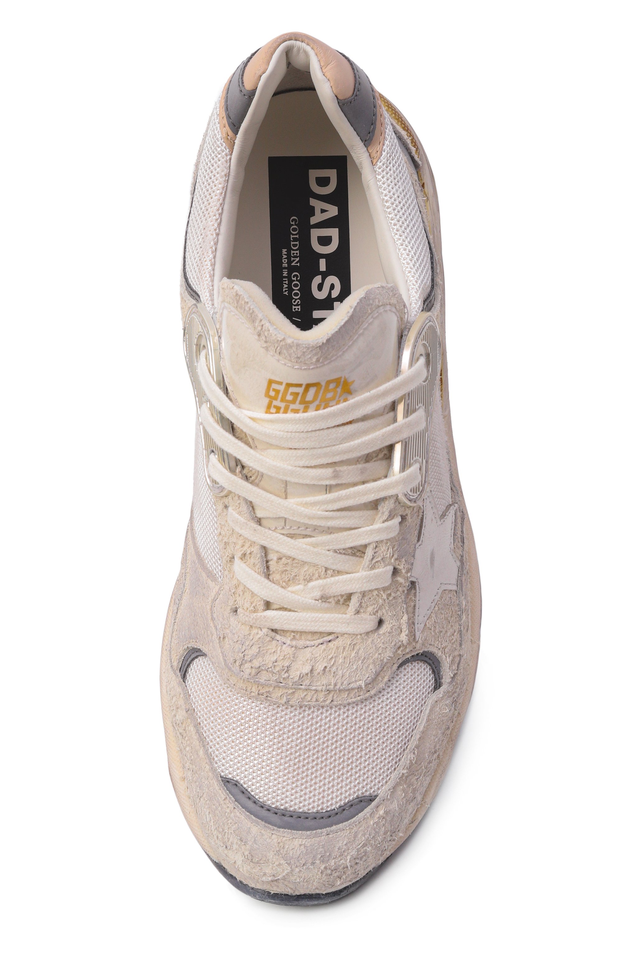 Комбинированные кроссовки dad-star GOLDEN GOOSE DELUXE BRAND, арт. GWF00884.F002156, фото 6