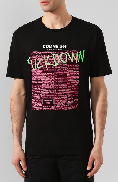 Хлопковая футболка COMME DES FUCKDOWN, арт. CDFU777, фото 3