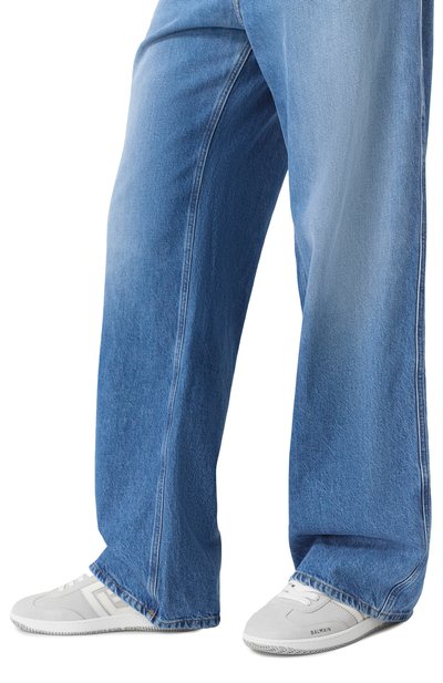 Замшевые кеды swan BALMAIN, арт. FM1VI360/LWSC, фото 3