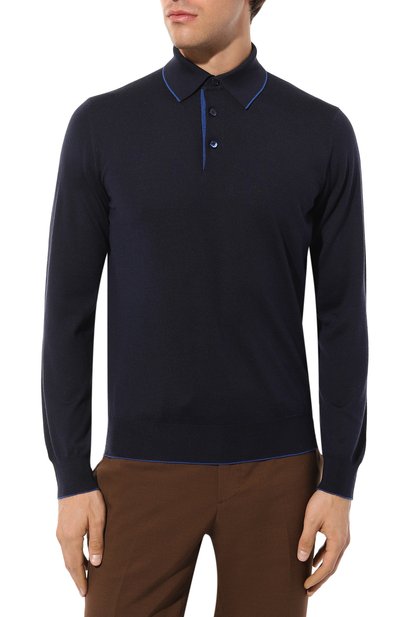 Поло из шерсти и шелка STEFANO RICCI, арт. KE08004P03/E23374, фото 3