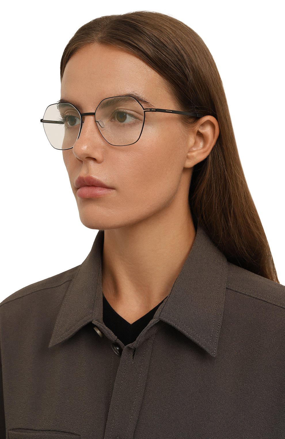 Оправа IC! BERLIN черного цвета по цене 46900 руб., арт. IB-HALNY BLACK RX-CLEAR FLEX, фото 2 Оправа IC! BERLIN, арт. IB-HALNY BLACK RX-CLEAR FLEX, фото 2