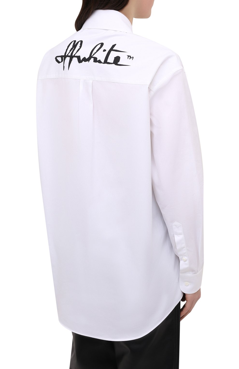 Хлопковая рубашка OFF-WHITE, арт. 0WGA031F20FAB0030110, фото 4