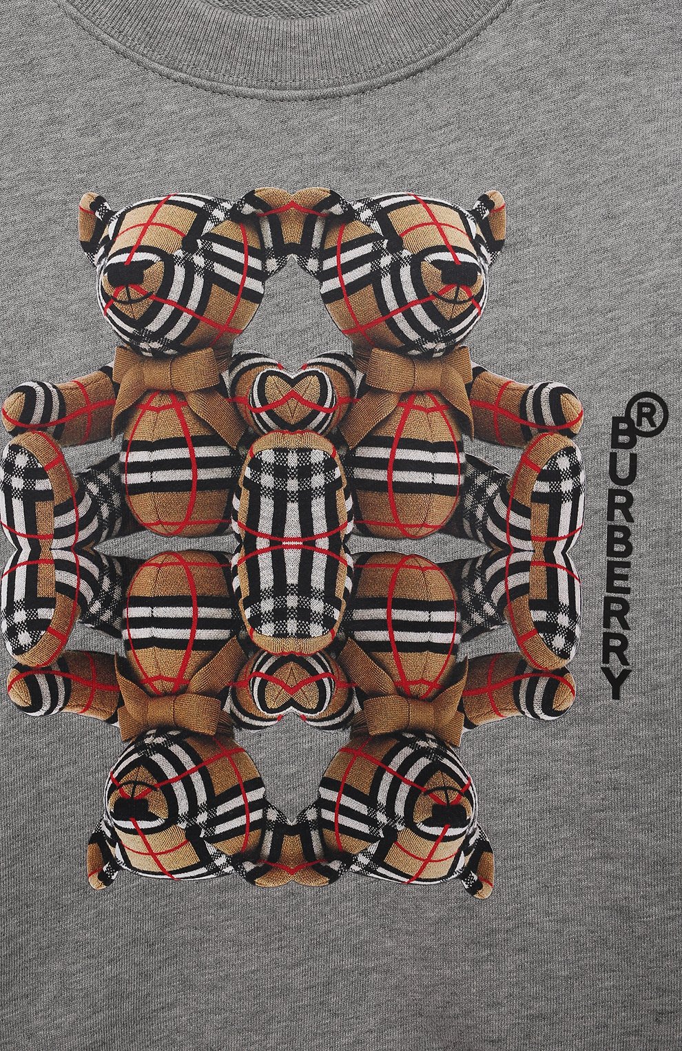 Хлопковый свитшот BURBERRY, арт. 8041214, фото 3