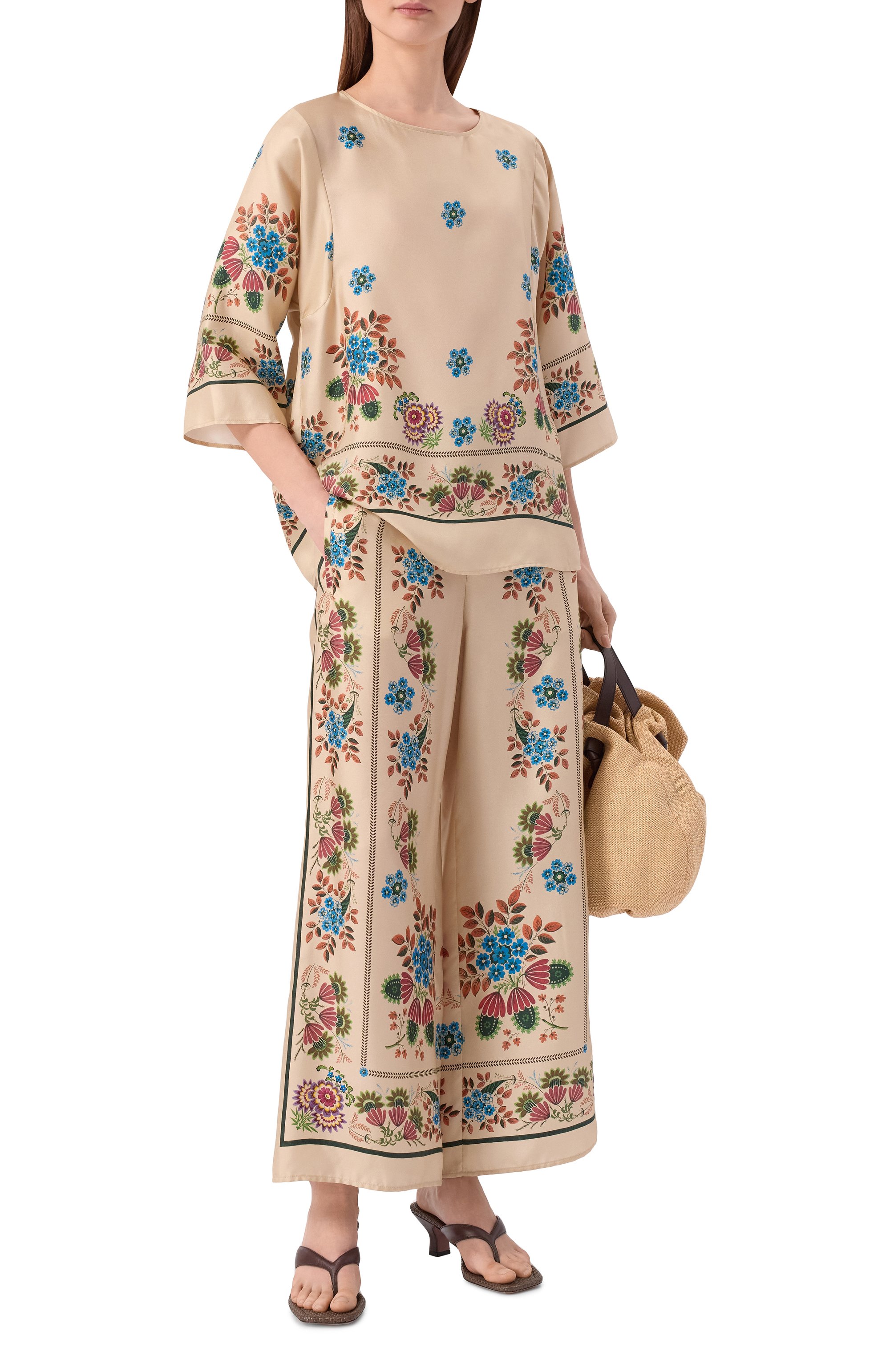 Шелковая блузка WEEKEND MAX MARA, арт. WKDSAMBA, фото 2