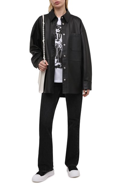 Хлопковая футболка ALEXANDER MCQUEEN, арт. 659731/QZAC4, фото 2