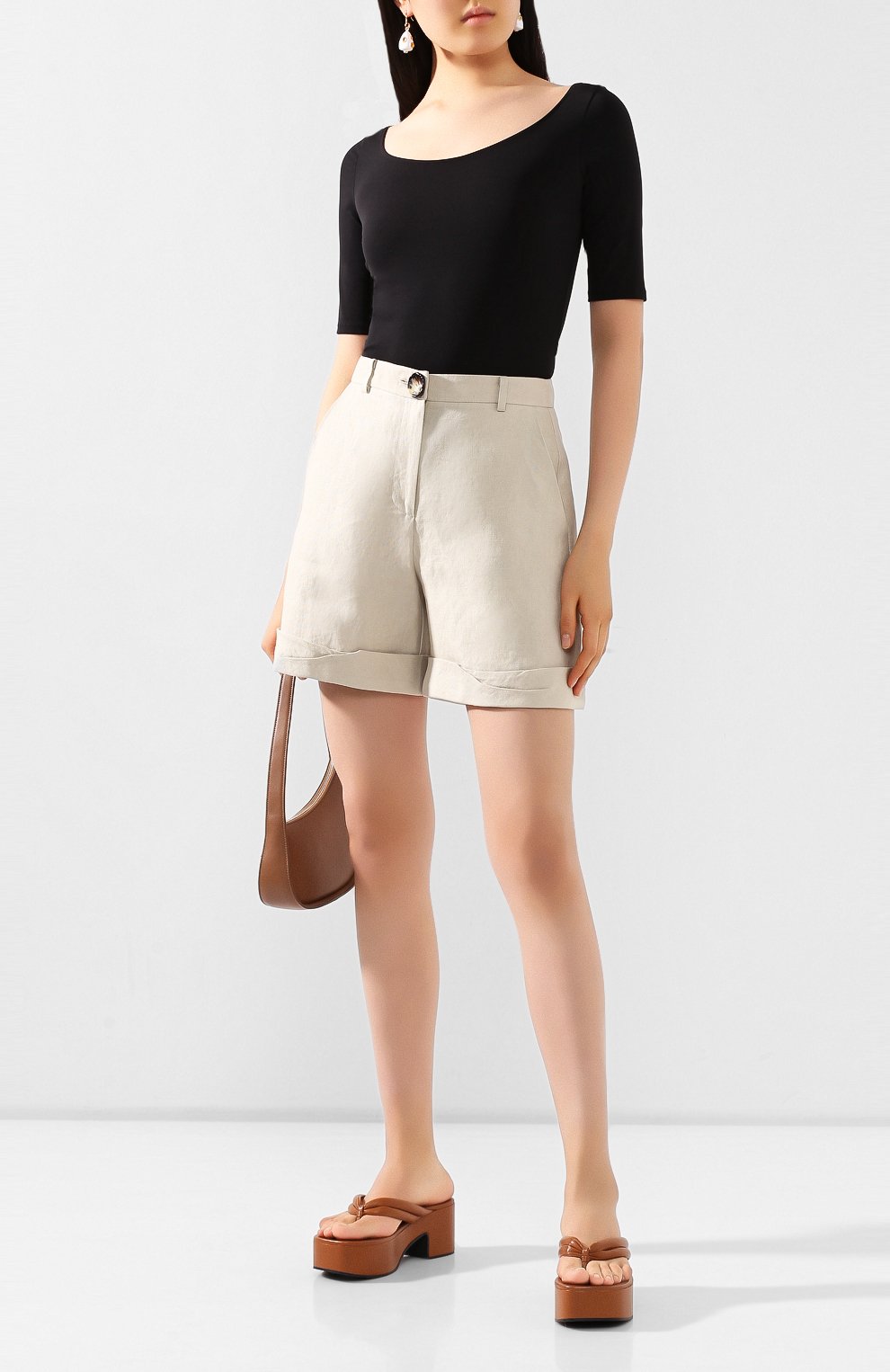 Льняные шорты REJINA PYO, арт. E112/LINEN, фото 2