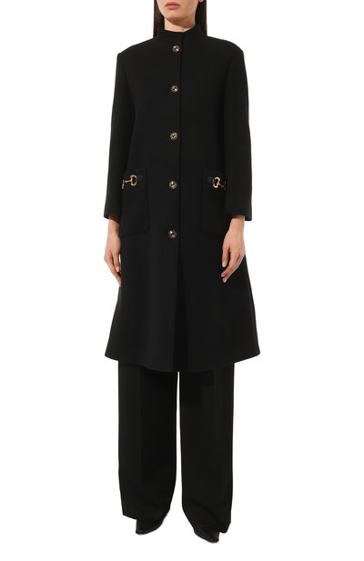 Шерстяное пальто GUCCI, арт. 649291 Z8ANE, фото 3