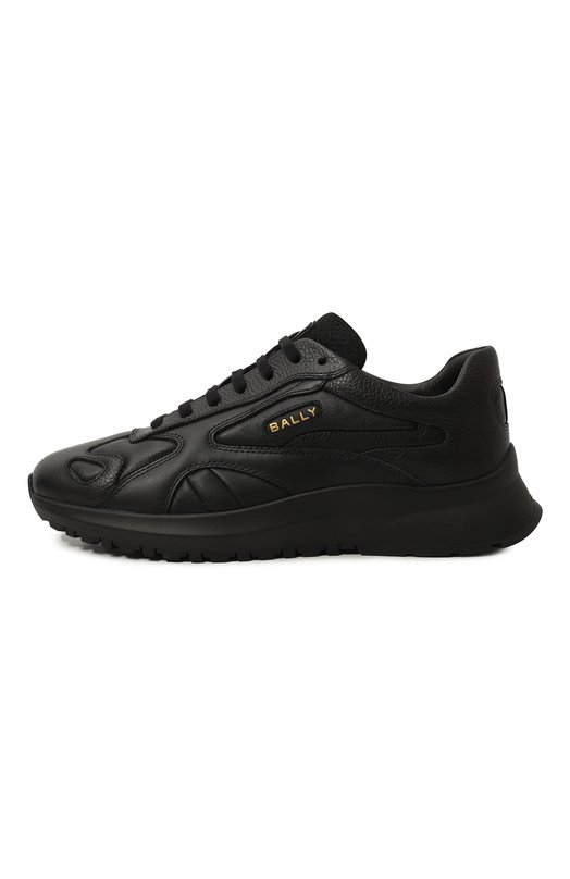 Кожаные кроссовки Bally MSK09U/VT594 Чёрный  MSK09U/VT594 Фото 4