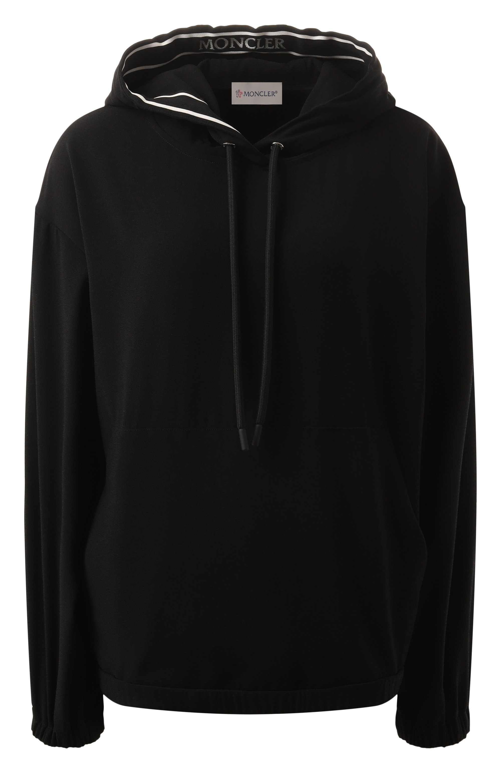 Худи MONCLER черного цвета по цене 51850 руб., арт. 2G000-10-596WF, фото 1 Худи MONCLER, арт. 2G000-10-596WF, фото 1