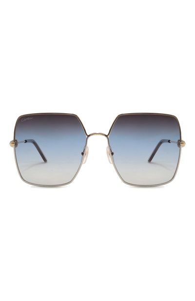 Солнцезащитные очки CARTIER голубого цвета по цене 174000 руб., арт. CT0361S 001, фото 3 Солнцезащитные очки CARTIER, арт. CT0361S 001, фото 3