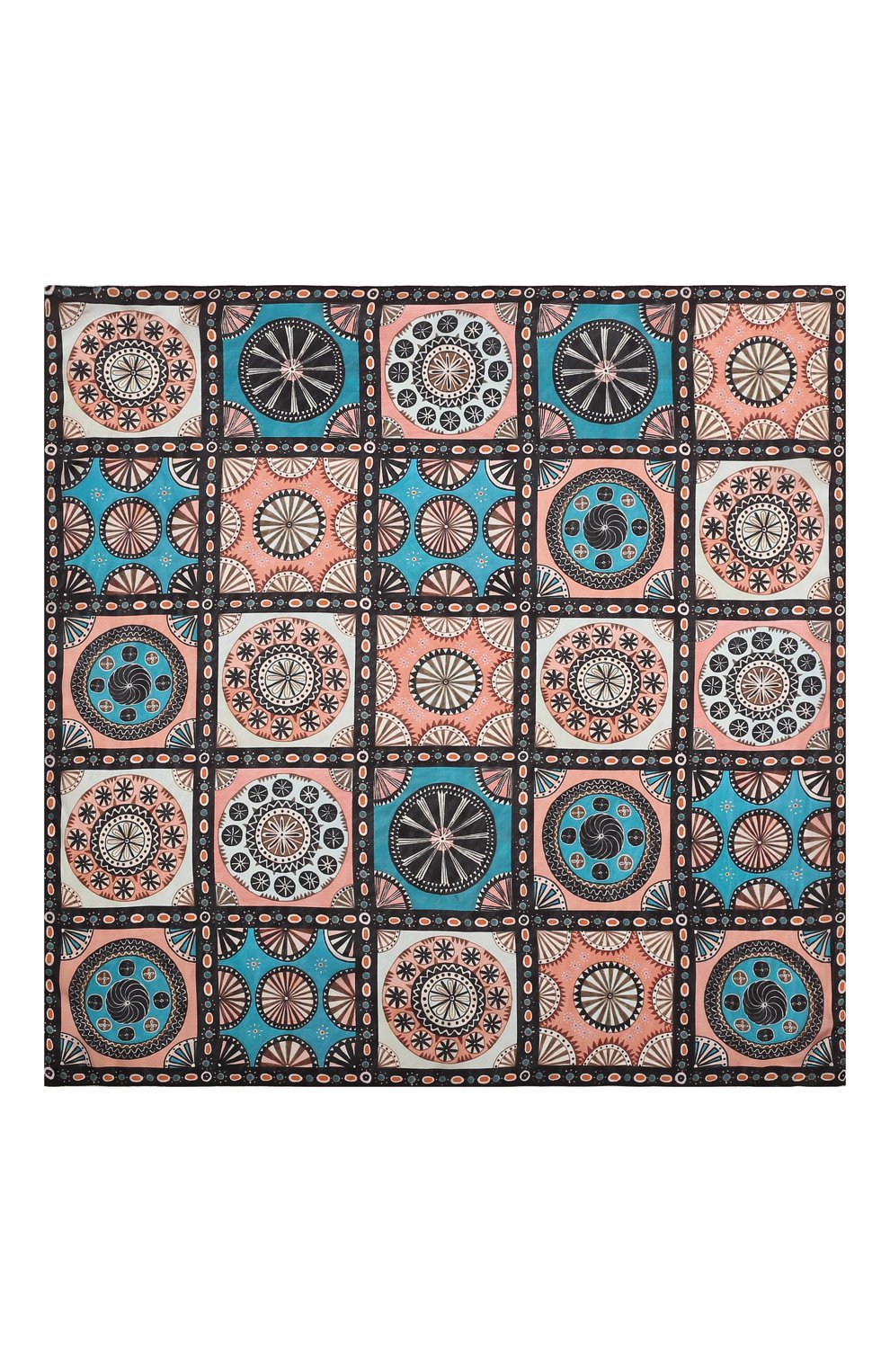 Шелковый платок византийский орнамент GOURJI, арт. T21VISPK7R/1, фото 5