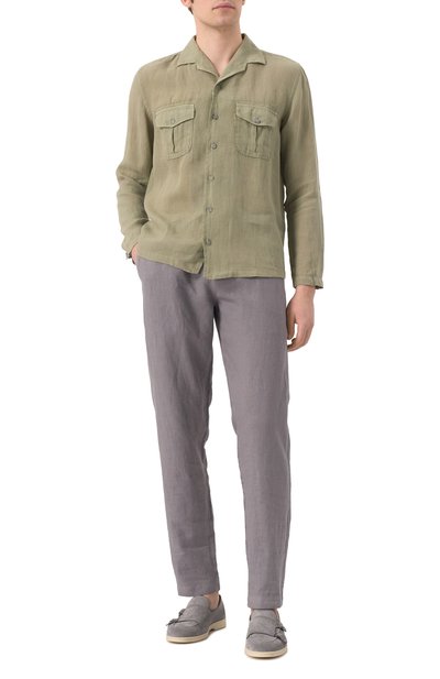 Замшевые лоферы DOUCAL'S, арт. DU3414NWMAUY009G, фото 2