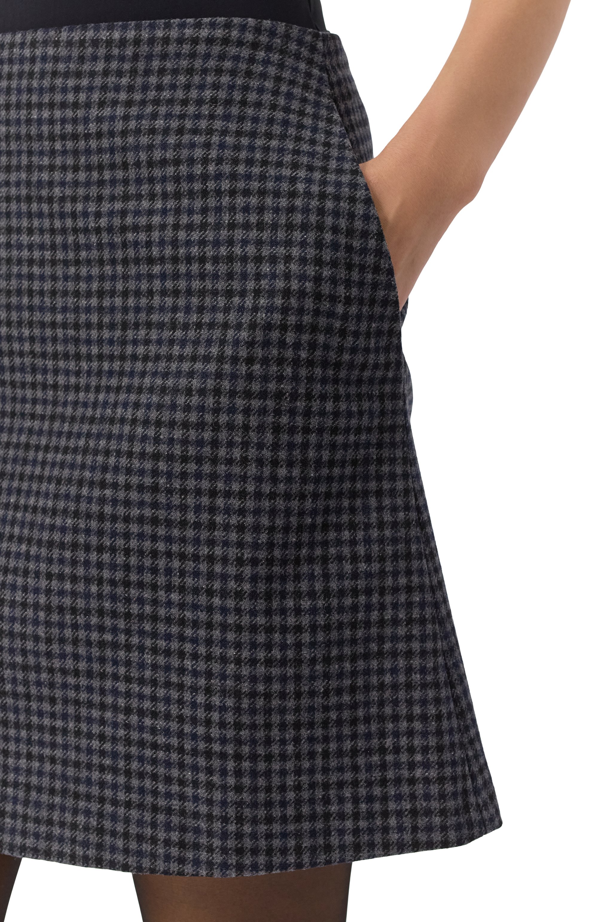 Шерстяная юбка A.P.C., арт. F06456/W0ARZ, фото 5