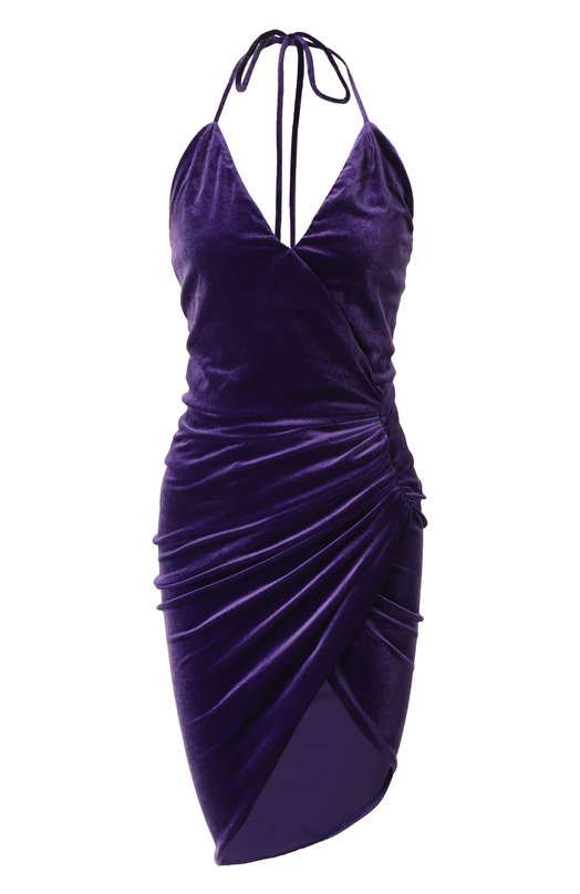 

Бархатное платье Alexandre Vauthier, Фиолетовый