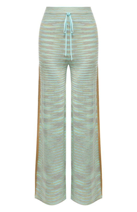

Брюки с поясом на кулиске M Missoni, Зелёный