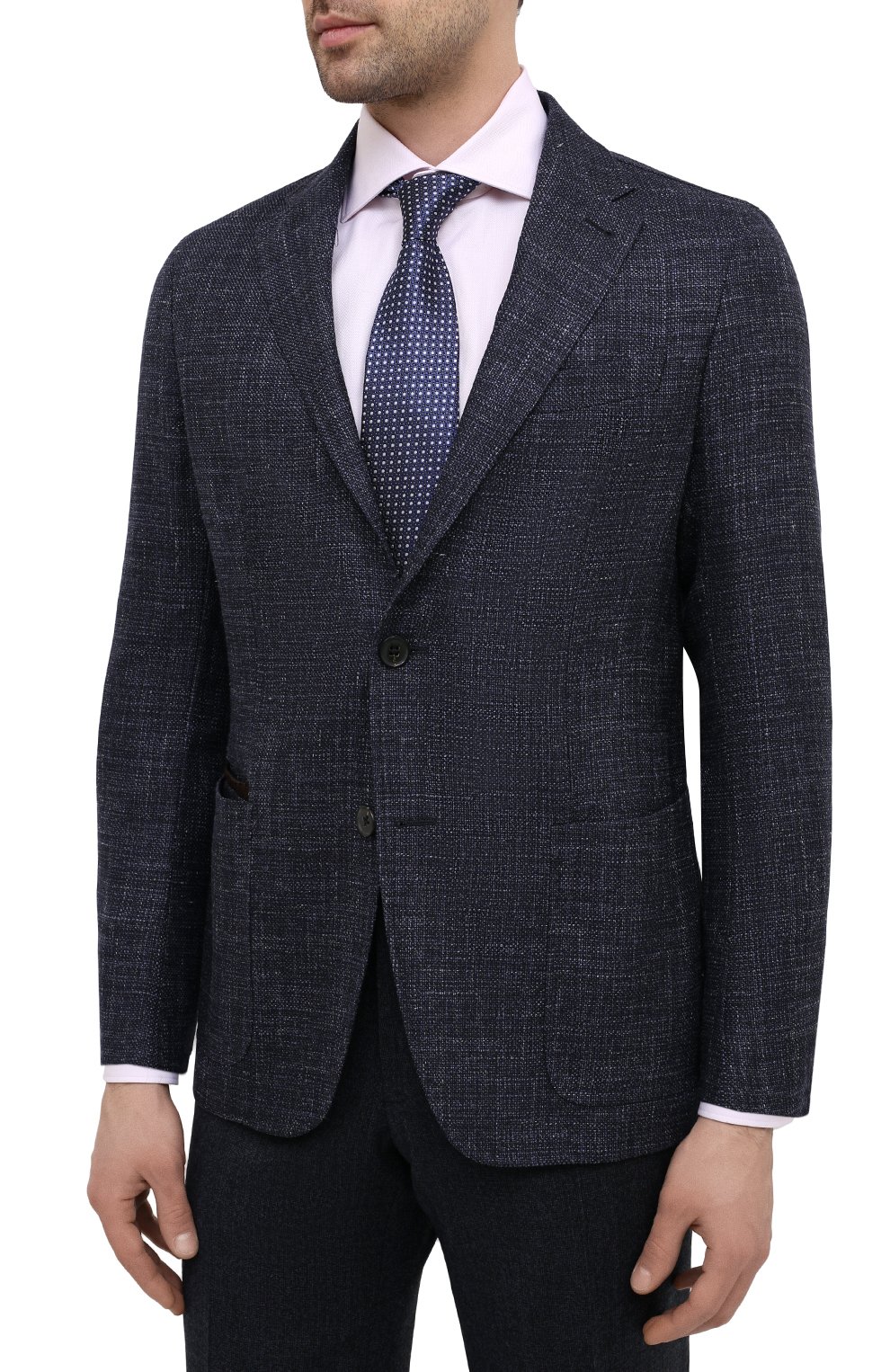 Пиджак из шерсти и шелка ZEGNA, арт. UWC30/SQR, фото 3