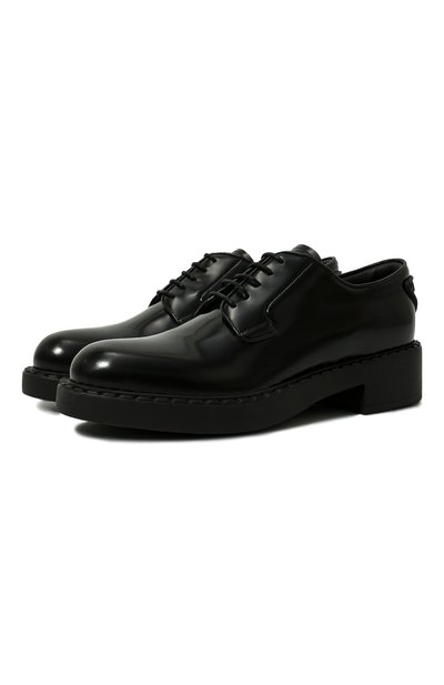 Кожаные дерби PRADA, арт. 1E877M-055-F0002-B050, фото 1