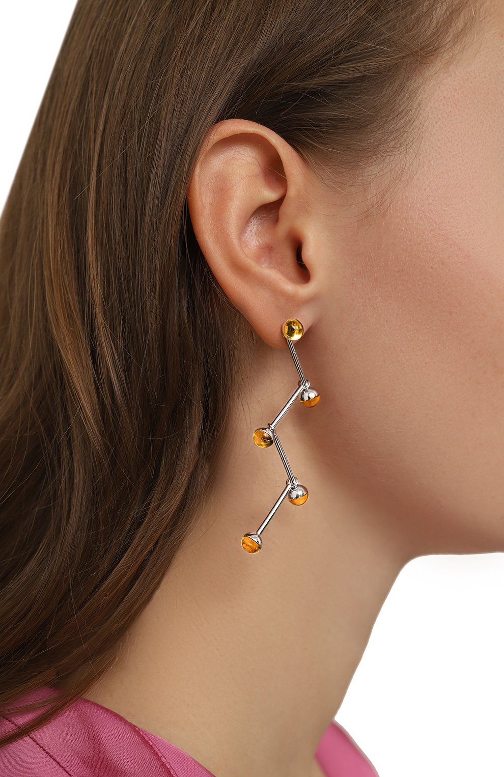 Серьги-мобили с цитрином AVGVST, арт. 1005921-01-8, фото 2