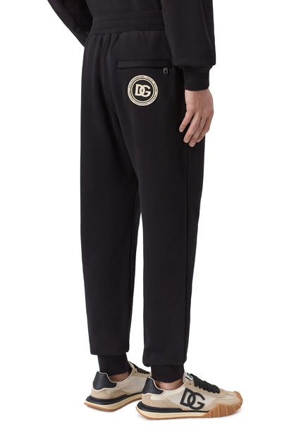 Хлопковые джоггеры DOLCE & GABBANA, арт. GVS2HZ/G7PZG, фото 4