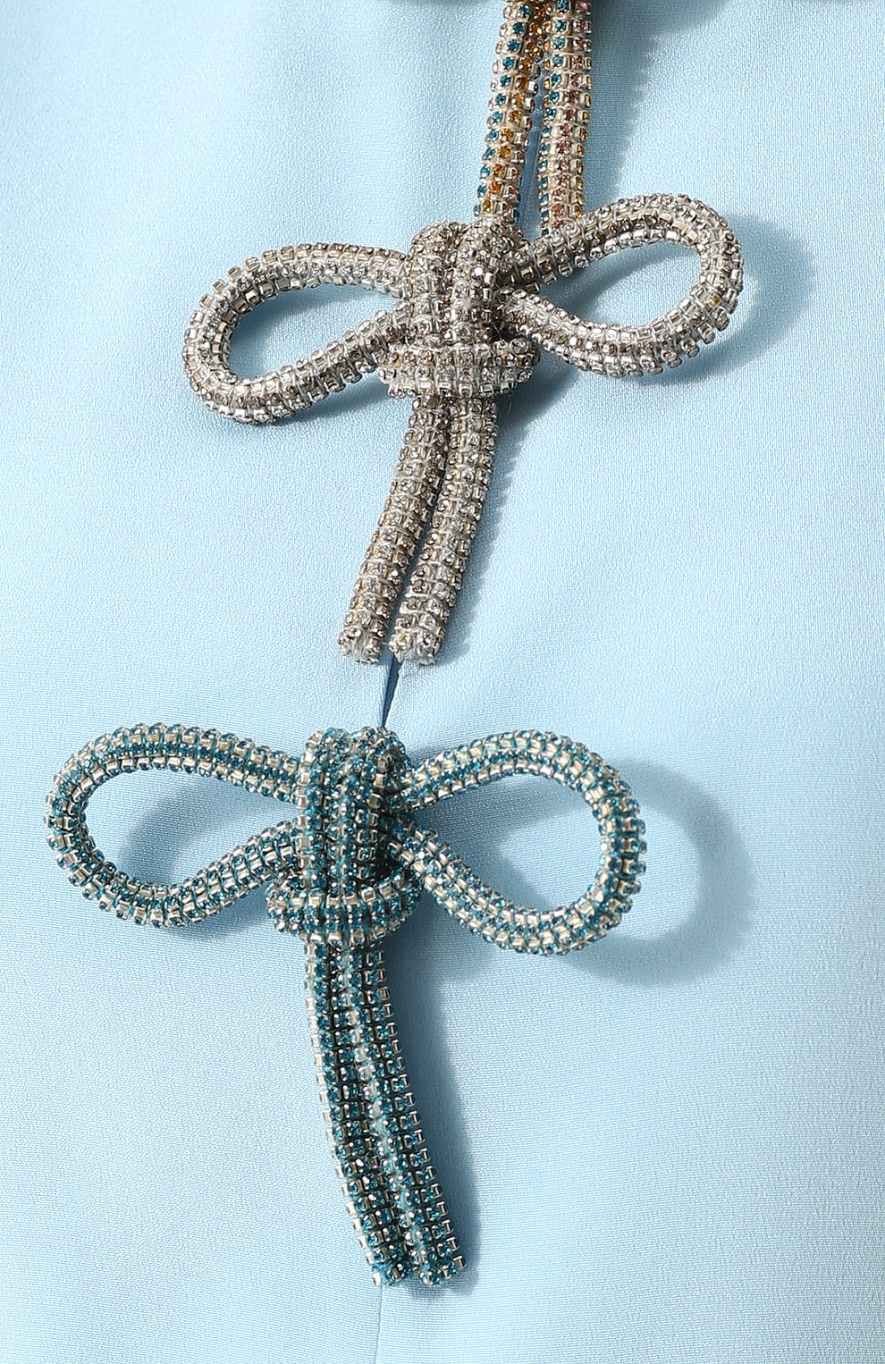 Шелковое платье-макси с контрастным поясом EMILIO PUCCI, арт. 81RL30/81657, фото 5