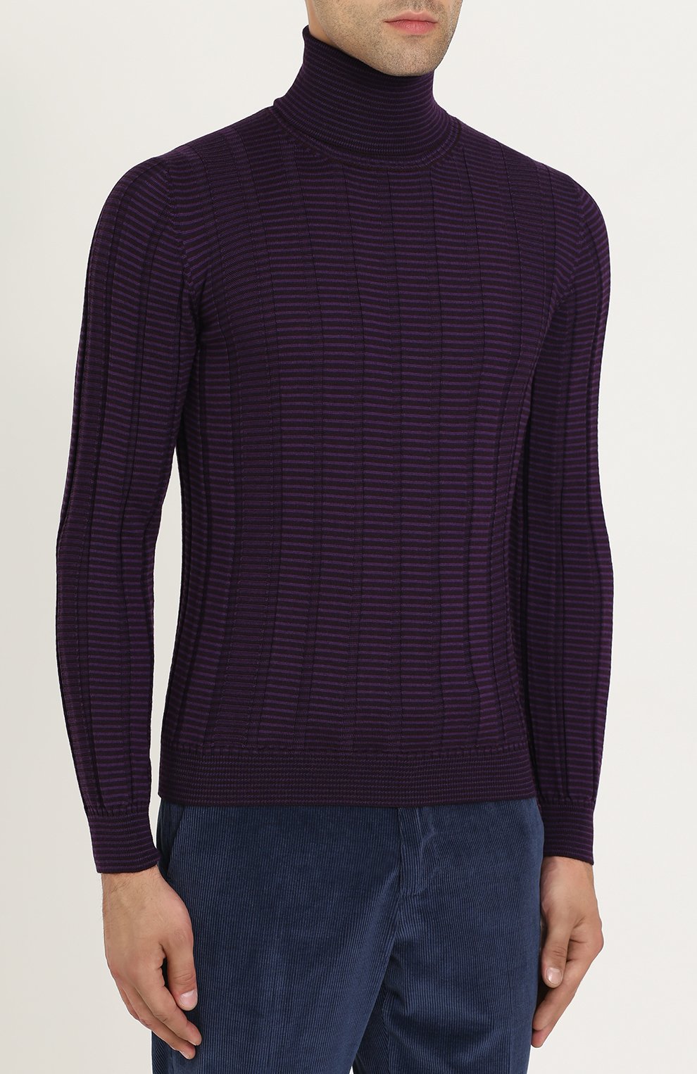 Водолазка из шерсти тонкой вязки FABRIZIO DEL CARLO, арт. CC2030, фото 3